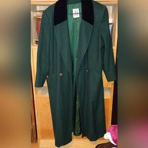 NY  Jones Hunter Green Dress Coat ❤️